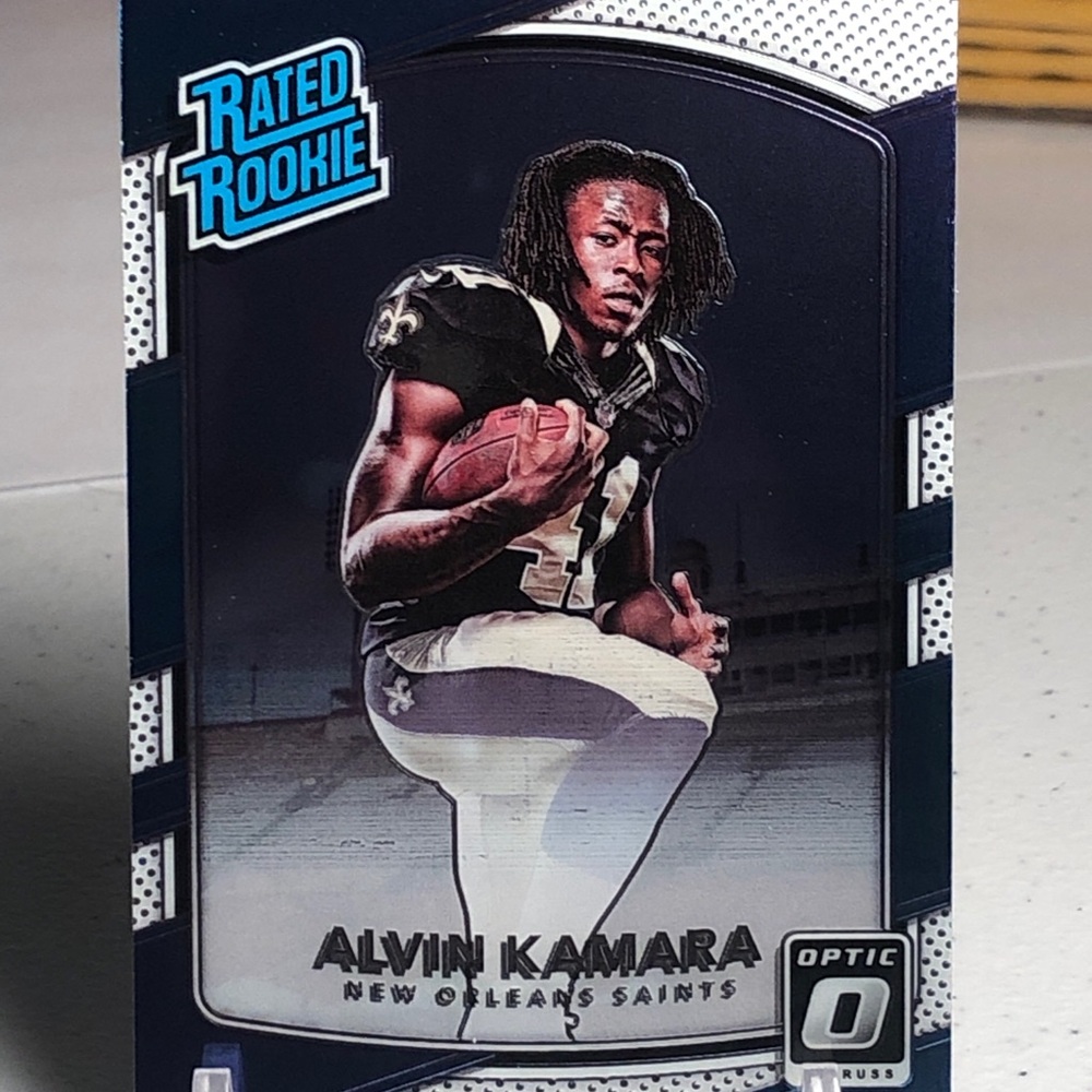 Alvin Kamara optic rated rookie perfect condition